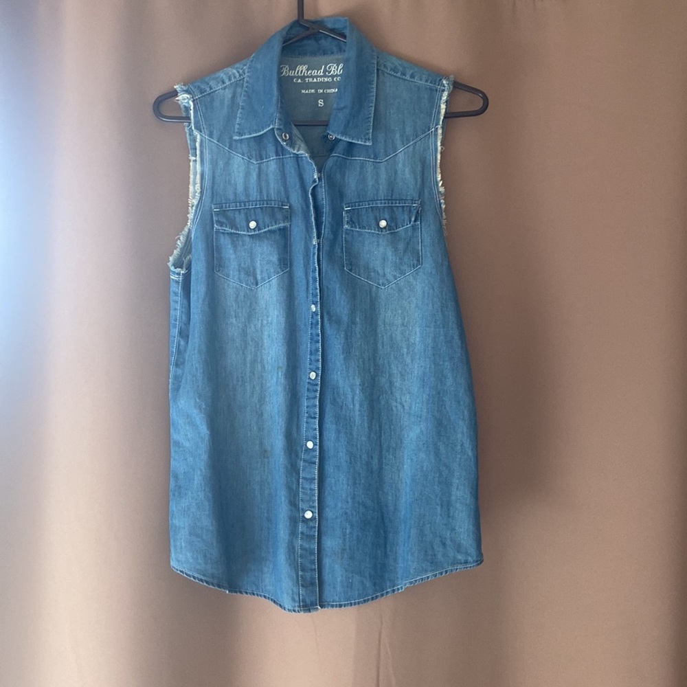 Cutoff Jean Top